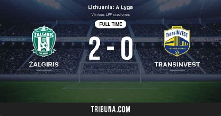 Dramatic Collapse and Late Heroics: Transinvest Falls 1-2 to Žalgiris in TOPLYGA
