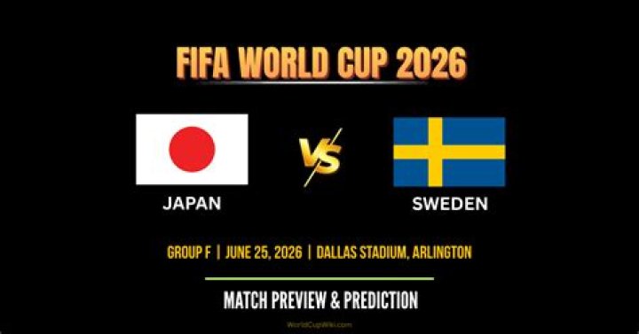 Japan vs Sweden Tactical Preview: Formation Predictions & Key Player Matchups | FIFA World Cup 2026