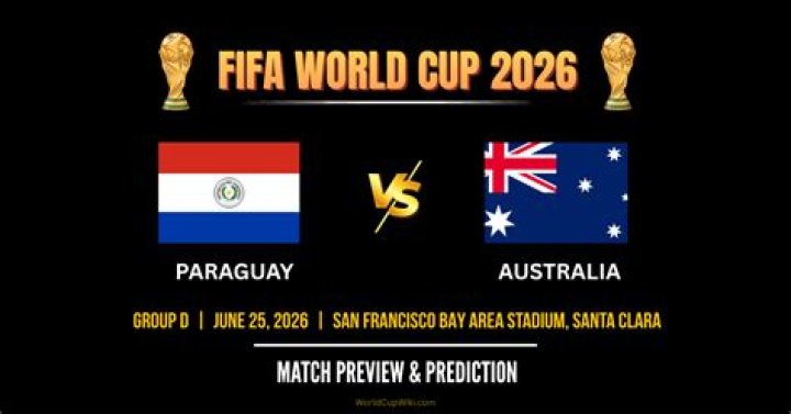 Tactical Preview: Paraguay vs Australia - A Gladiatorial Chess Match at the 2026 World Cup